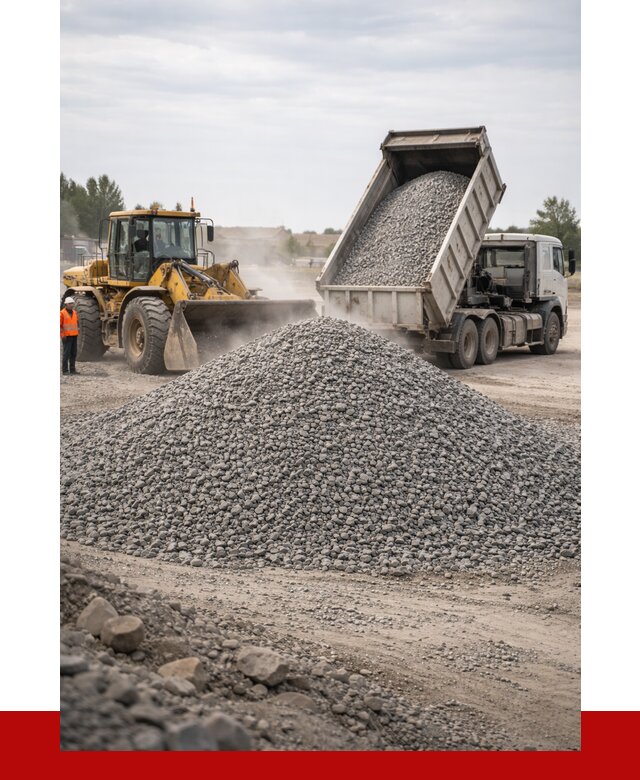 Купить щебень с доставкой в Мончегорске от 2525 руб. | ПРОНЕРУДМнч