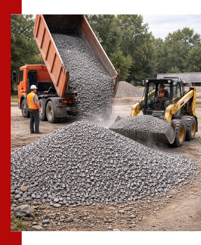 Купить гранитный щебень фракции 5–10 в Мончегорске с доставкой
