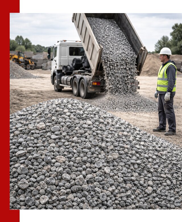 Доставка и продажа гранитного щебня фракции 5-20 в Мончегорске