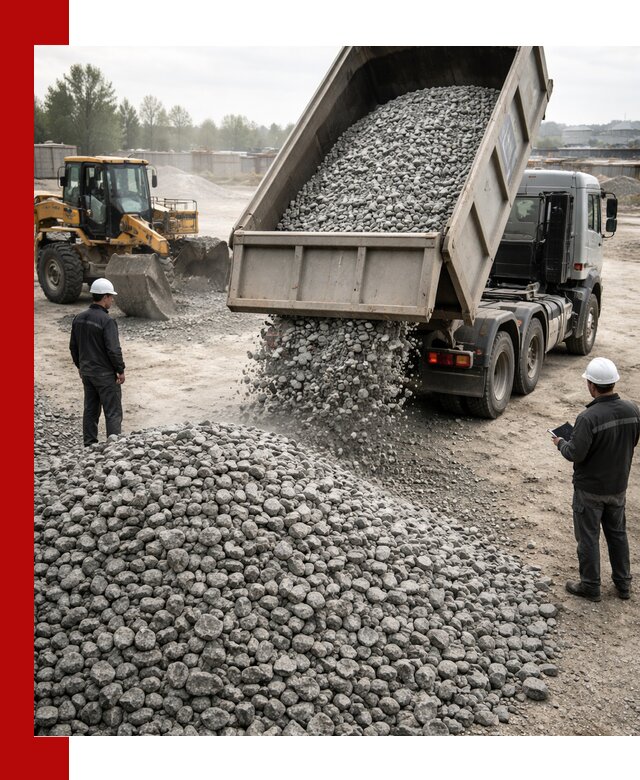 Доставка гранитного щебня фракции 20-40 в Мончегорске