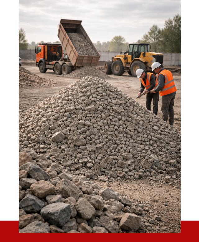 Гранитный щебень фракция 40-70 в Мончегорске от 2525 руб ПРОНЕРУДМнч