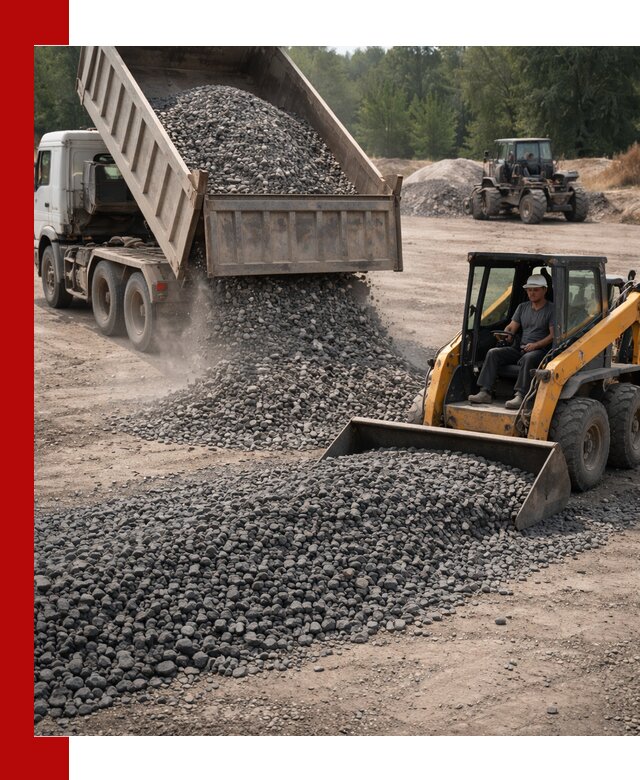 Гранитный щебень фракция 40-70 с доставкой в Мончегорске