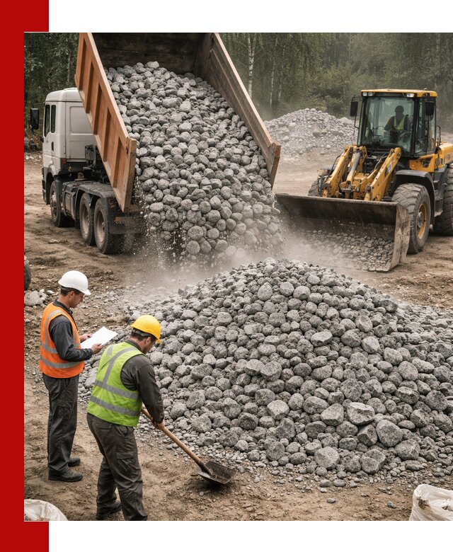 Гранитный щебень фракция 70-150 доставка в Мончегорске