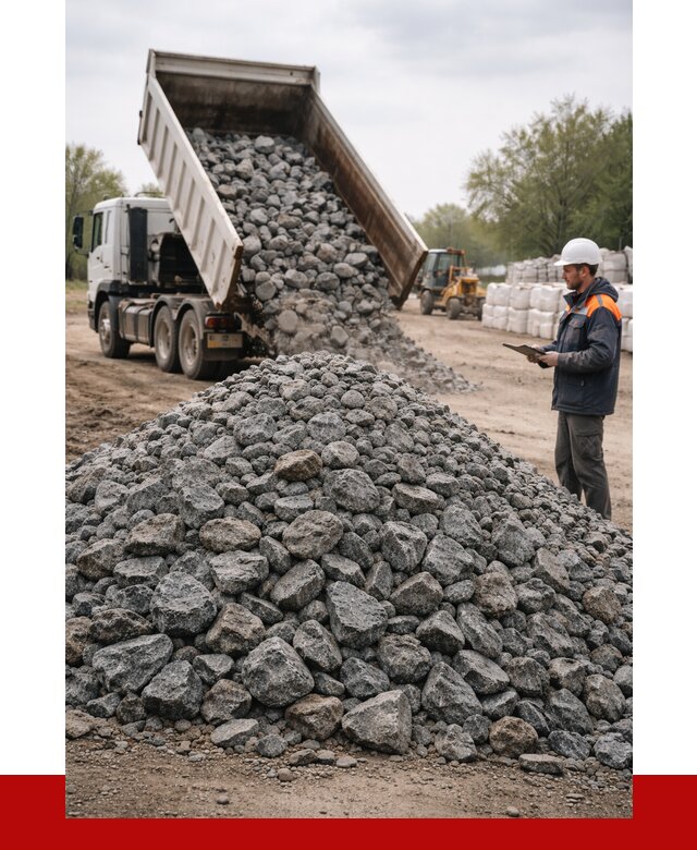 Гранитный щебень фракция 100-200 в Мончегорске от 4242 р. ПРОНЕРУДМнч