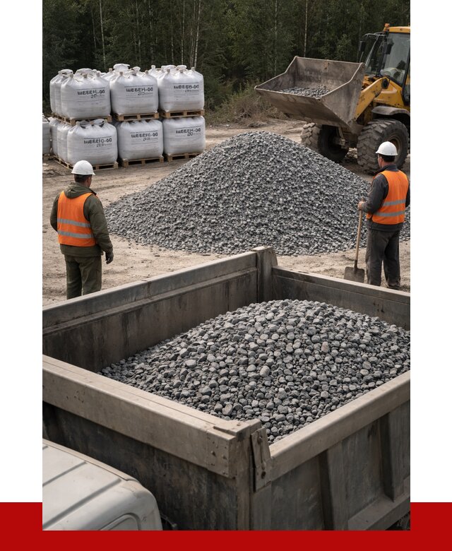 Щебень габбро диабаз 20-40 в Мончегорске от 3434 руб. | ПРОНЕРУДМнч