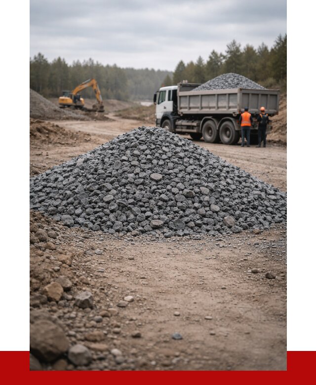 Щебень габбро диабаз фракция 40-70 в Мончегорске от 2222 р-ПРОНЕРУДМнч