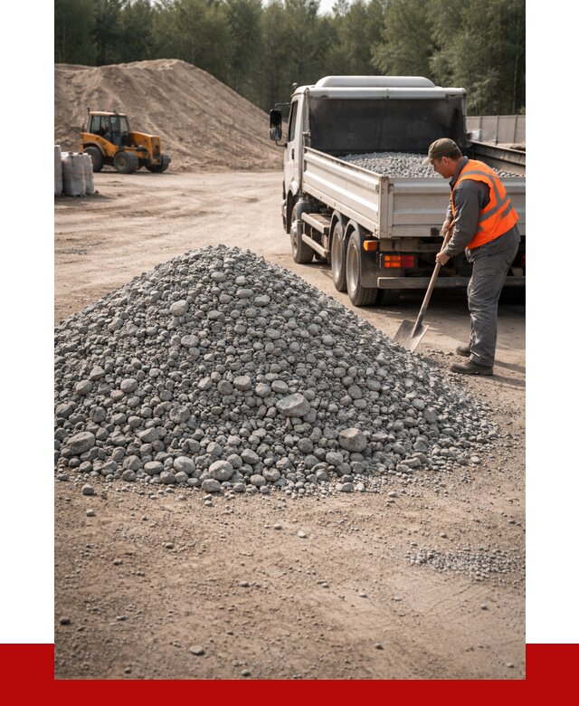 Гравийный щебень фракция 5-10 в Мончегорске от 2222 р. | ПРОНЕРУДМнч