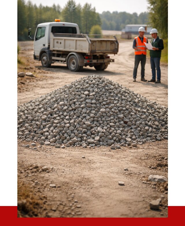 Гравийный щебень фракция 20-40 в Мончегорске от 1212 р. | ПРОНЕРУДМнч