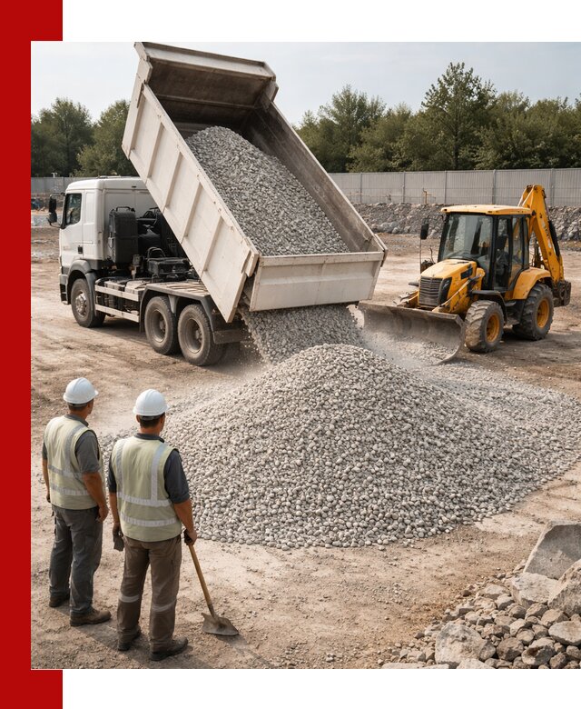 Купить известняковый щебень фракции 5–10 мм с доставкой в Мончегорске