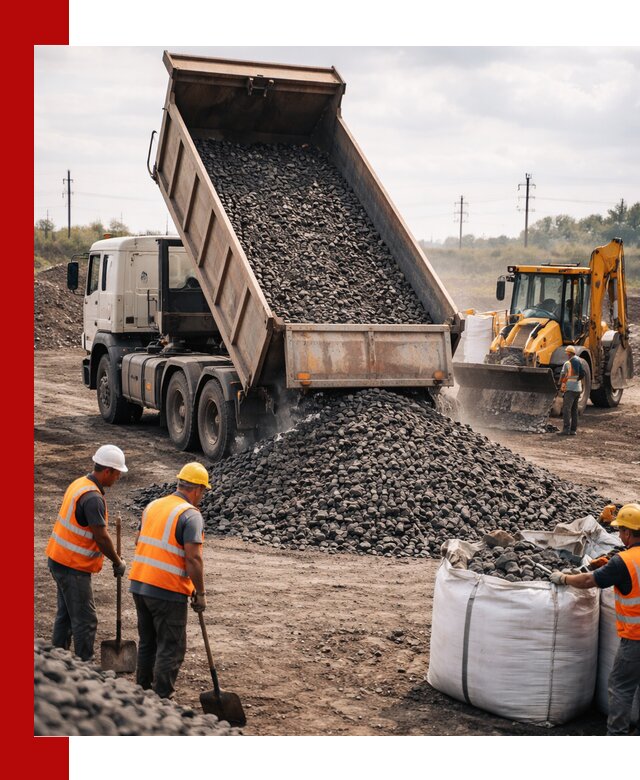 Шлаковый щебень фракция 40-70 с доставкой в Мончегорске