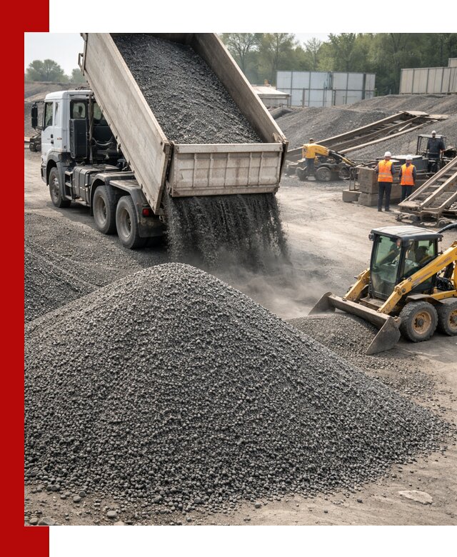 Вторичный щебень фракция 0–5 с доставкой в Мончегорске