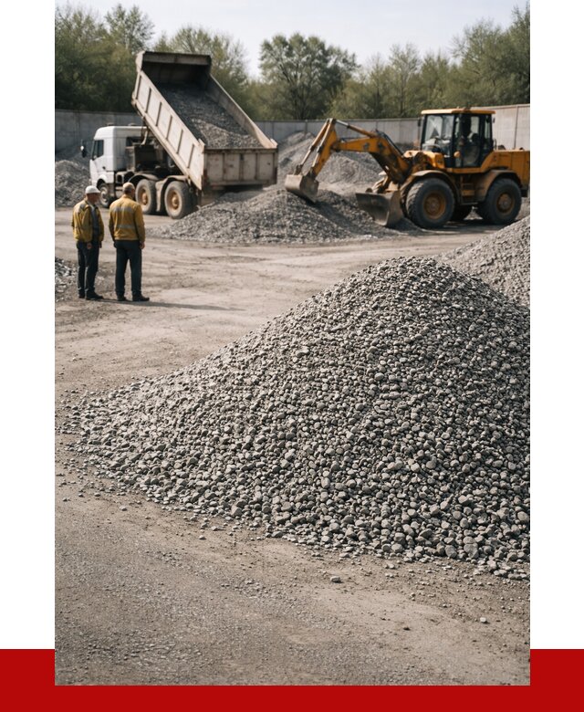 Вторичный щебень фр. 5-20 в Мончегорске от 1616 р. - ПРОНЕРУДМнч