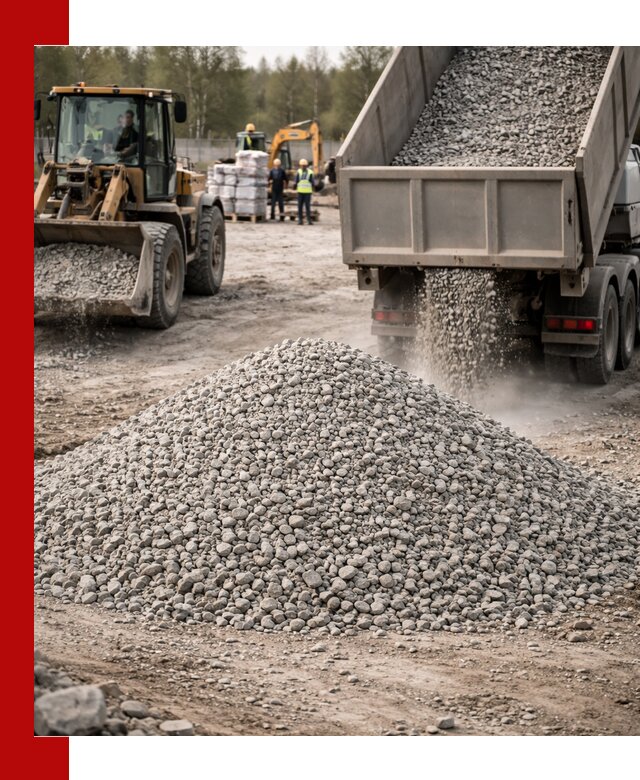 Вторичный щебень фракции 5-20 в Мончегорске — доставка и продажа крупнотоннажно