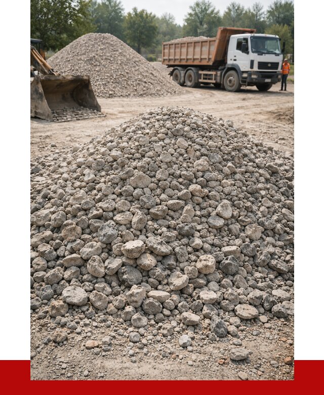 Вторичный щебень фракция 20-40 в Мончегорске от 2222 р ПРОНЕРУДМнч