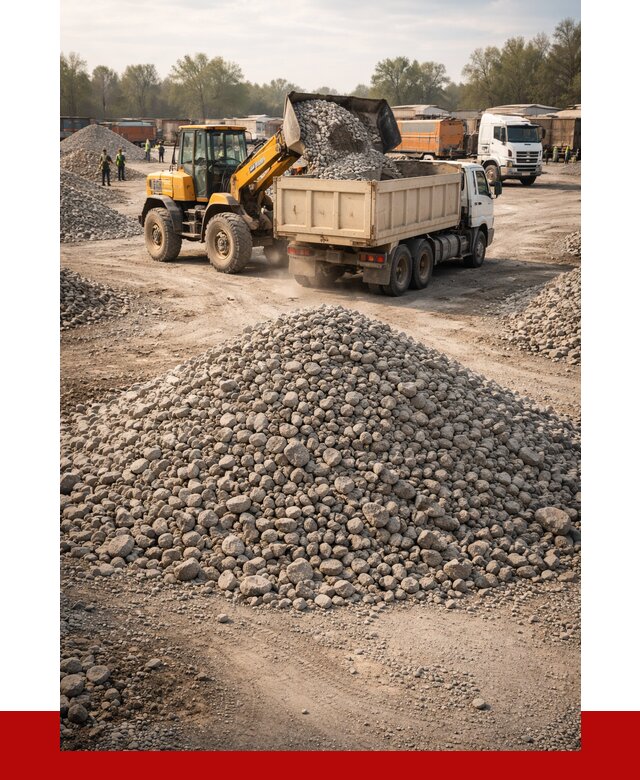 Вторичный щебень фракция 40-70 в Мончегорске от 1757 р, ПРОНЕРУДМнч