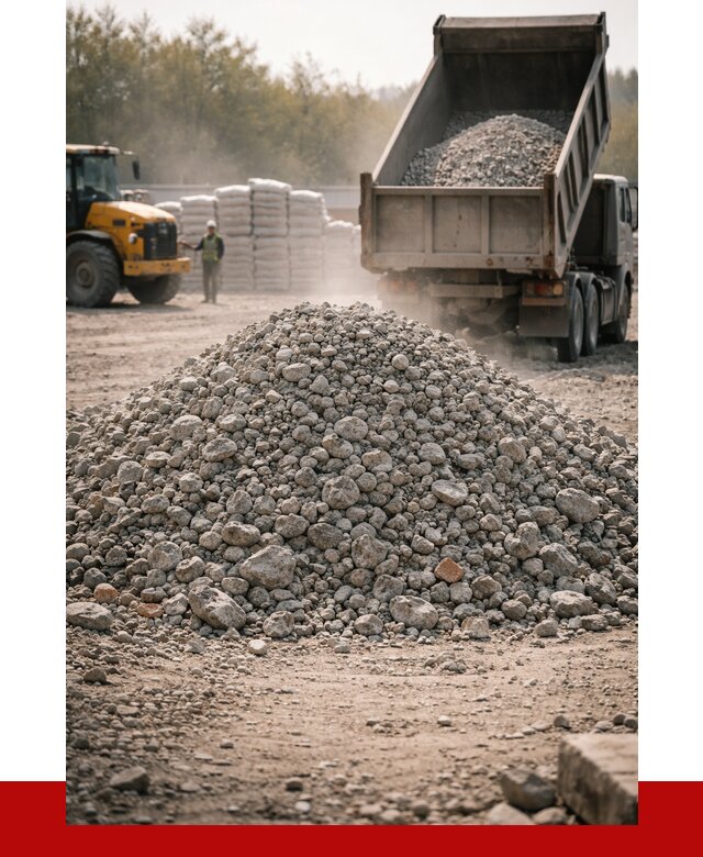 Вторичный щебень фракция 70-150 в Мончегорске от 1414 р. | ПРОНЕРУДМнч