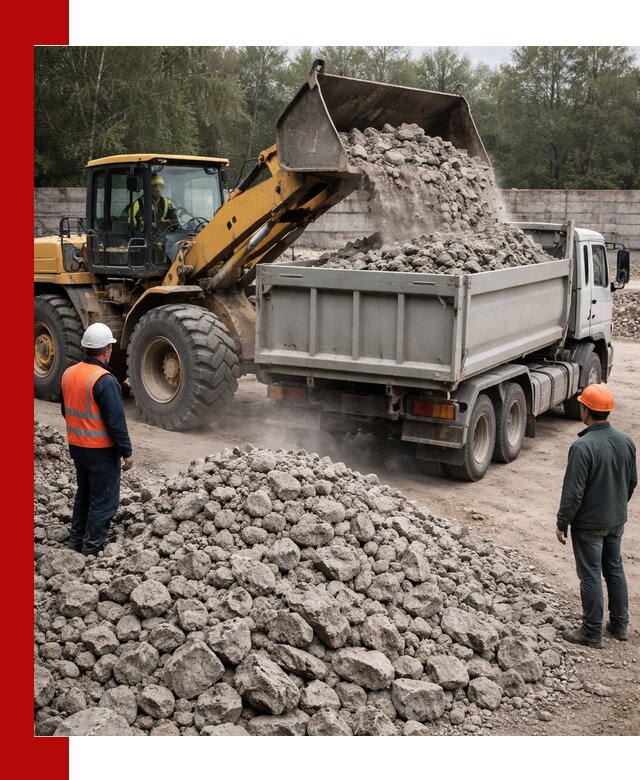 Вторичный щебень фракция 70–150 в Мончегорске с доставкой