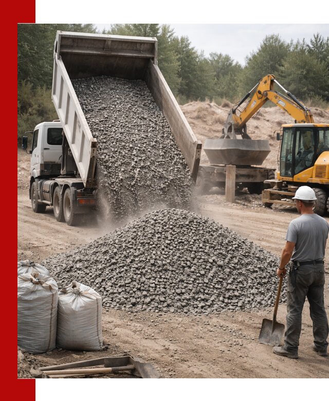 Доставка и продажа бетонного щебня в Мончегорске