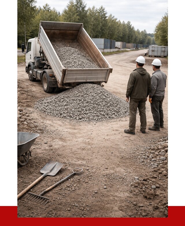 Бетонный щебень фракция 5-20 в Мончегорске от 3232 р., ПРОНЕРУДМнч