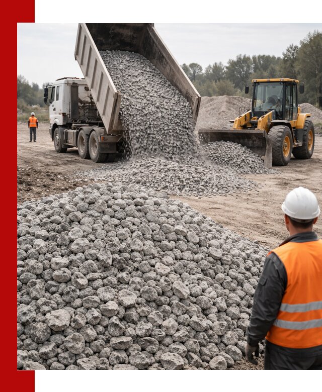 Доставка бетонного щебня фракции 20-40 в Мончегорске