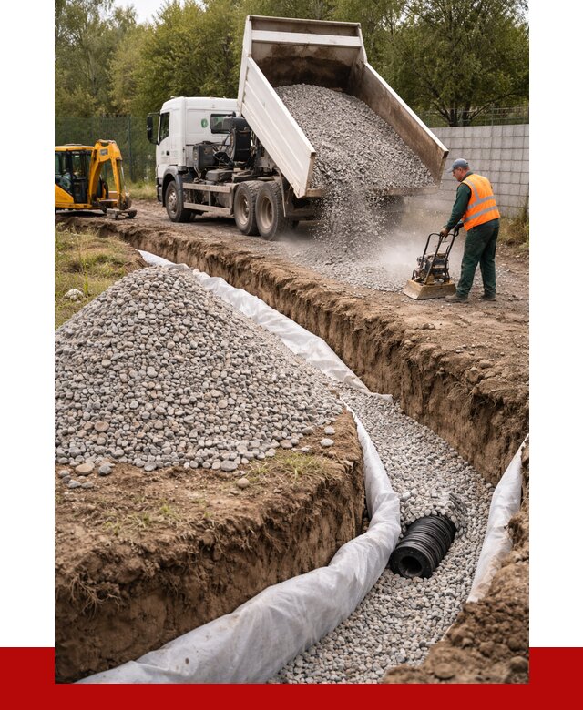 Щебень для дренажа в Мончегорске от 1869 р., ПРОНЕРУДМнч доставка