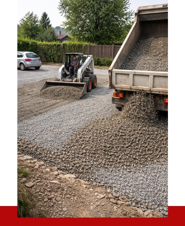 Щебень для парковки в Мончегорске с доставкой от 1212 р.| ПРОНЕРУДМнч
