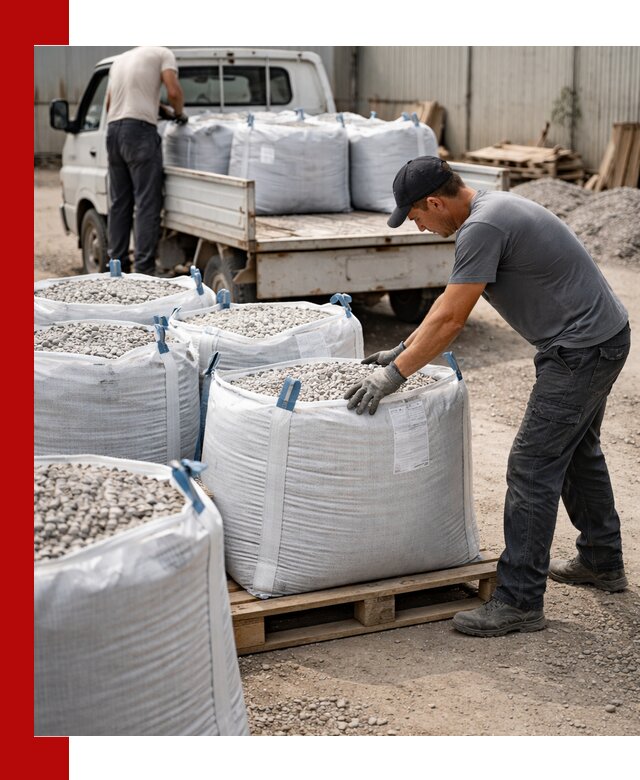 Доставка щебня в мешках по выгодным ценам в Мончегорске