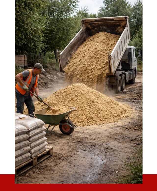 Купить песок с доставкой в Мончегорске от 1818 р. | ПРОНЕРУДМнч