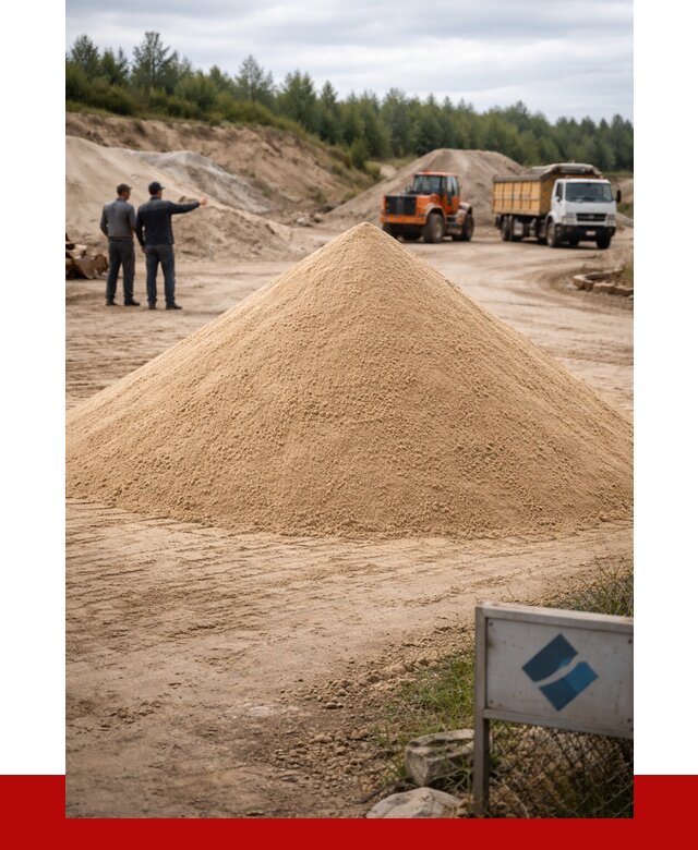 Карьерный песок навалом в Мончегорске от 1818 р. | ПРОНЕРУДМнч