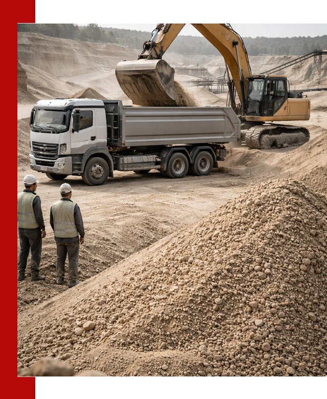 Карьерный крупнозернистый песок с доставкой в Мончегорске