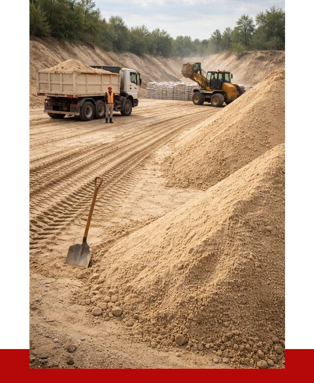 Карьерный песок мелкозернистый в Мончегорске от 9090 р. | ПРОНЕРУДМнч