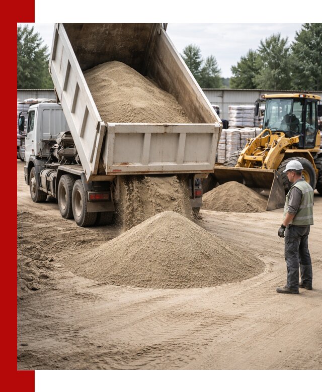 Поставка и доставка песка для бетона в Мончегорске