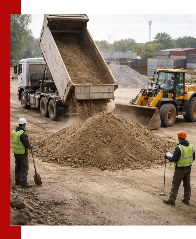 Доставка и продажа пескогрунта оптом и в розницу в Мончегорске