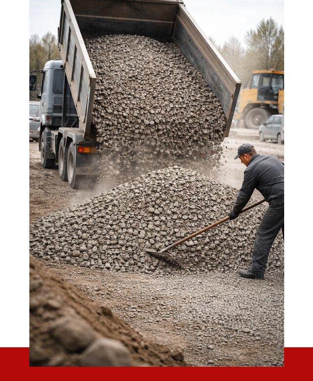 Гравий фракция 20-40 в Мончегорске от 2525 р. доставка | ПРОНЕРУДМнч