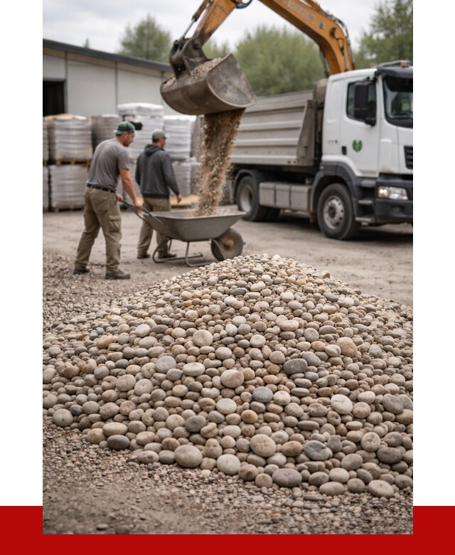 Галька декоративная в Мончегорске от 3232 р. за куб | ПРОНЕРУДМнч