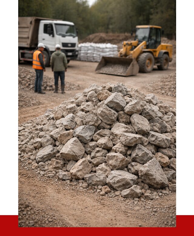 Купить бутовый камень с доставкой в Мончегорске от 2323 р. | ПРОНЕРУДМнч