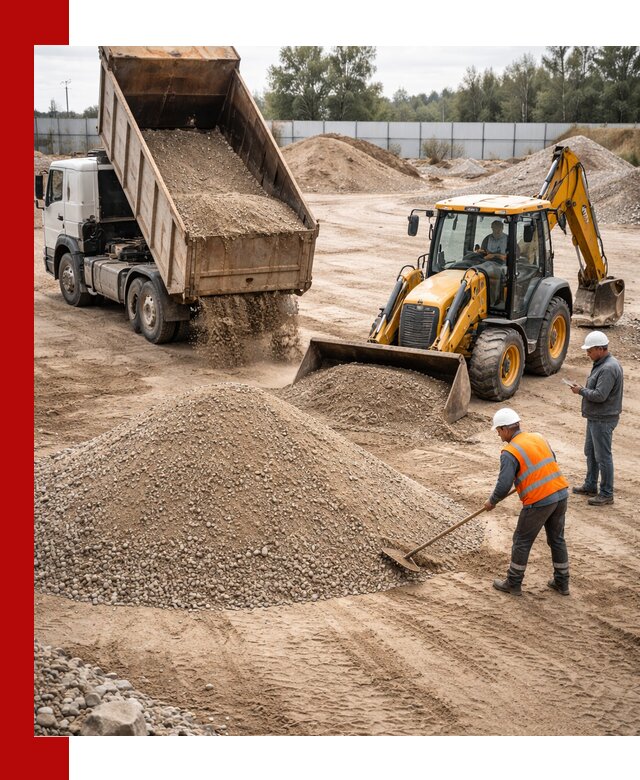 Поставка и доставка ПГС С4 в мешках и самосвалах в Мончегорске