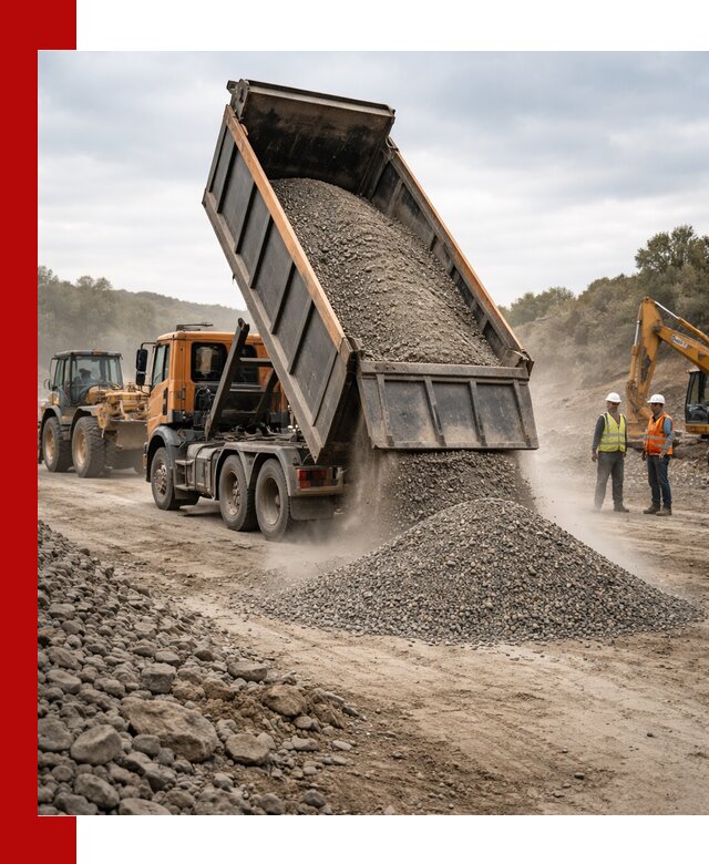 Щебёночно-песчаная смесь ЩПС С1 с доставкой в Мончегорске