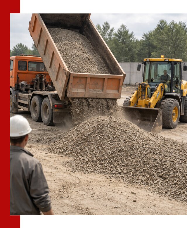 Доставка щпс С8 самосвалами в Мончегорске от производителя