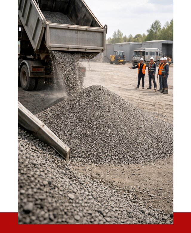 Гравийный отсев 0-5 в Мончегорске от 1212 р. с доставкой | ПРОНЕРУДМнч