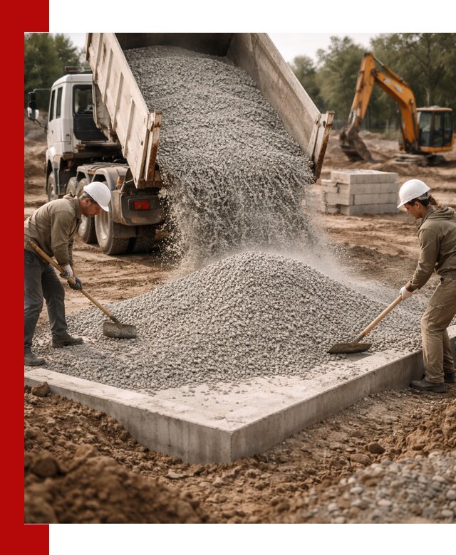 Доставка и продажа отсева для бетона в Мончегорске