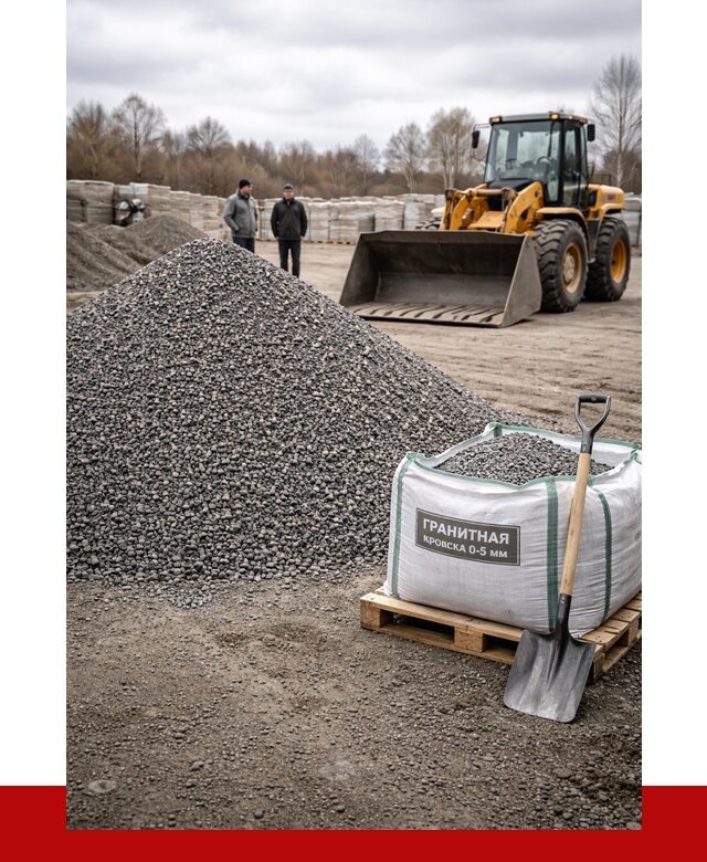 Купить гранитную крошку в Мончегорске от 4848 р. с доставкой | ПРОНЕРУДМнч