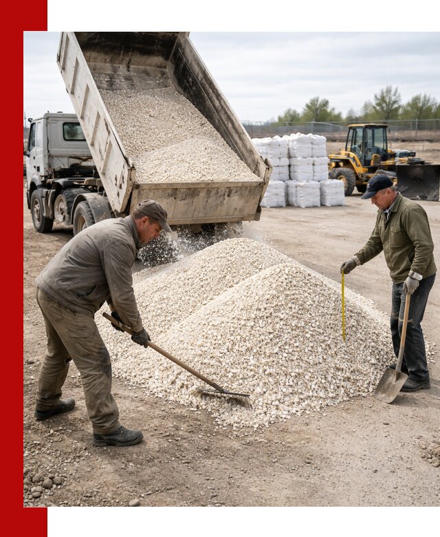 Мраморная крошка с доставкой и разгрузкой в Мончегорске