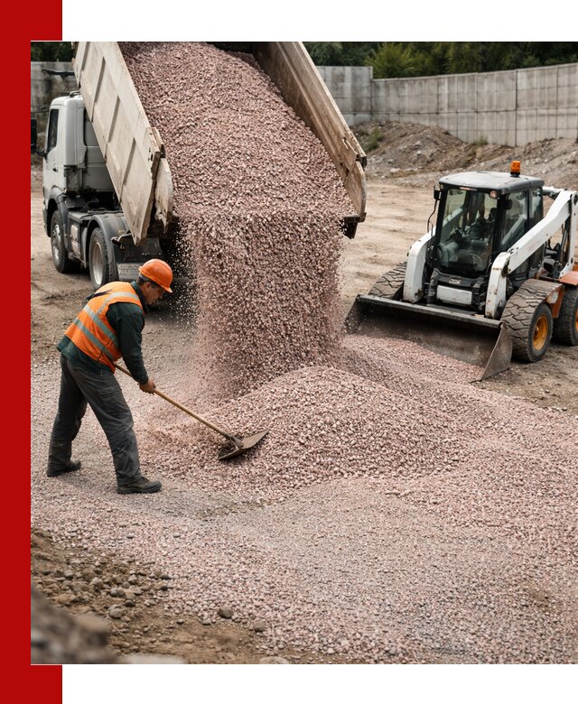 Крошка розовый гранит с доставкой в Мончегорске от производителя