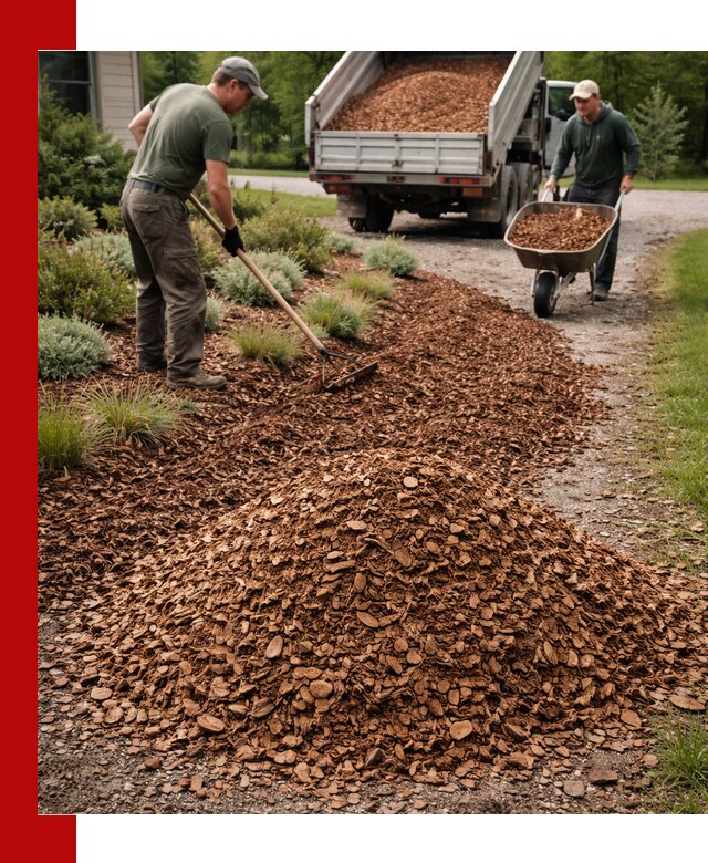 Крошка для мульчирования с доставкой в Мончегорске