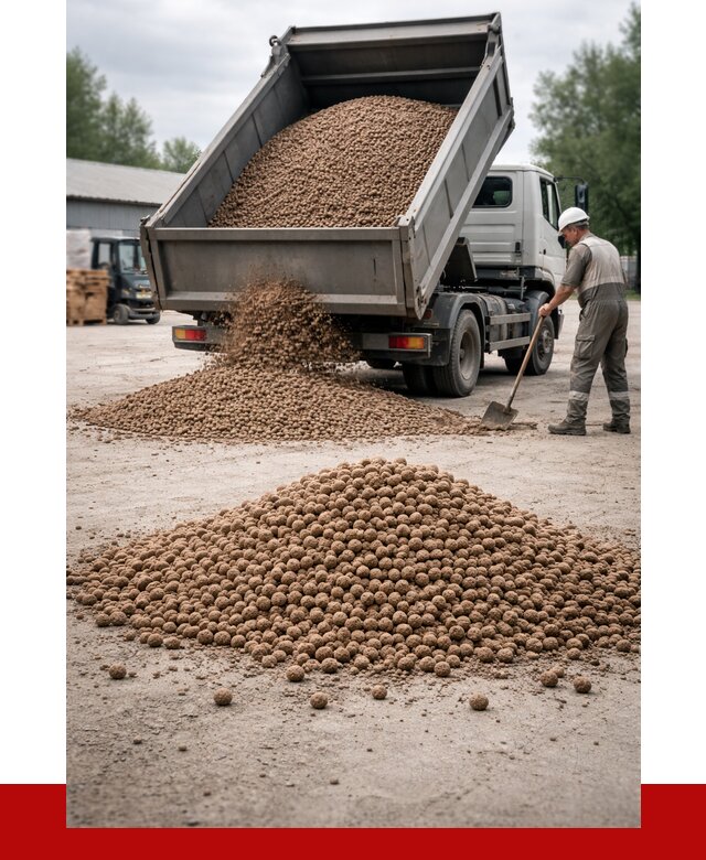 Керамзит с доставкой в Мончегорске от 4242 р. за м3 | ПРОНЕРУДМнч
