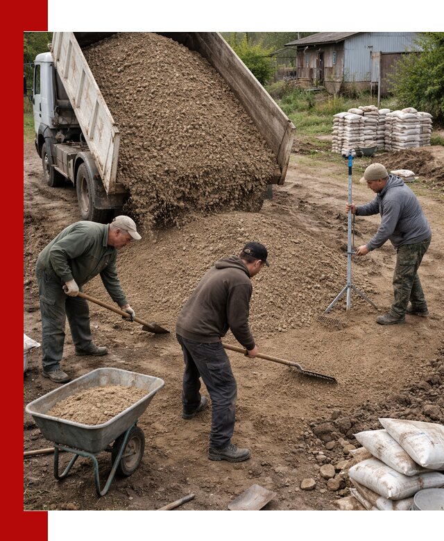 Керамзитовый песок с доставкой в Мончегорске оптом и в розницу