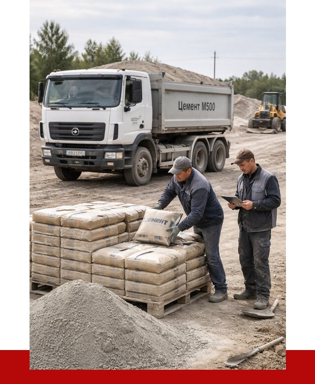 Купить цемент м500 с доставкой в Мончегорске от 5252 р. | ПРОНЕРУДМнч