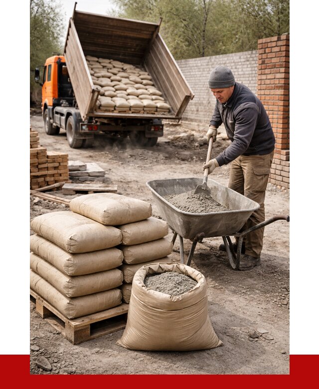 Купить сухую смесь для кладки в Мончегорске от 1212 р. | ПРОНЕРУДМнч