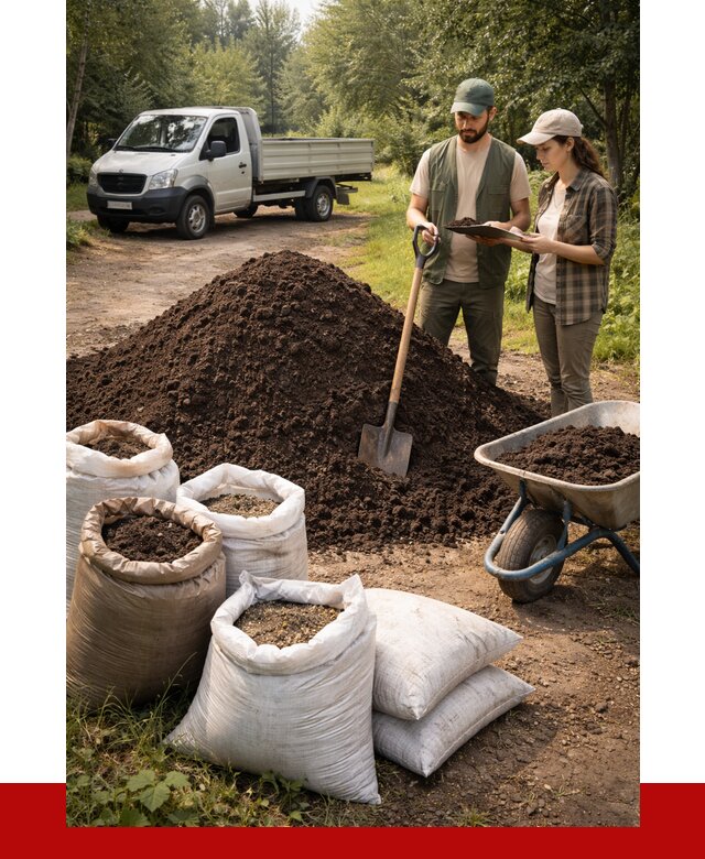 Купить грунт с доставкой в Мончегорске от 4545 р. за м3 | ПРОНЕРУДМнч